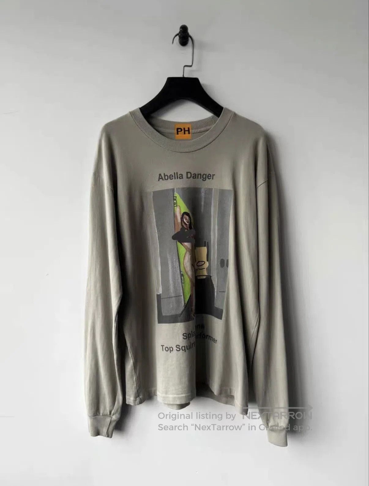 Yeezy Gray Graphic Long Sleeve Shirt Size M. Size US M / EU 48-50 / 2 - 1 Thumbnail
