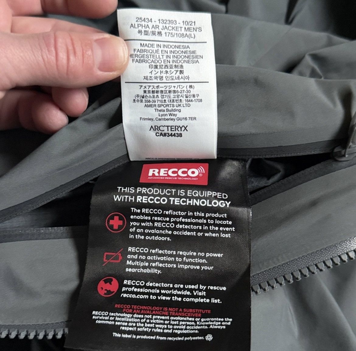 Arc'teryx Arcteryx Alpha Ar Size US L / EU 52-54 / 3 - 9 Thumbnail