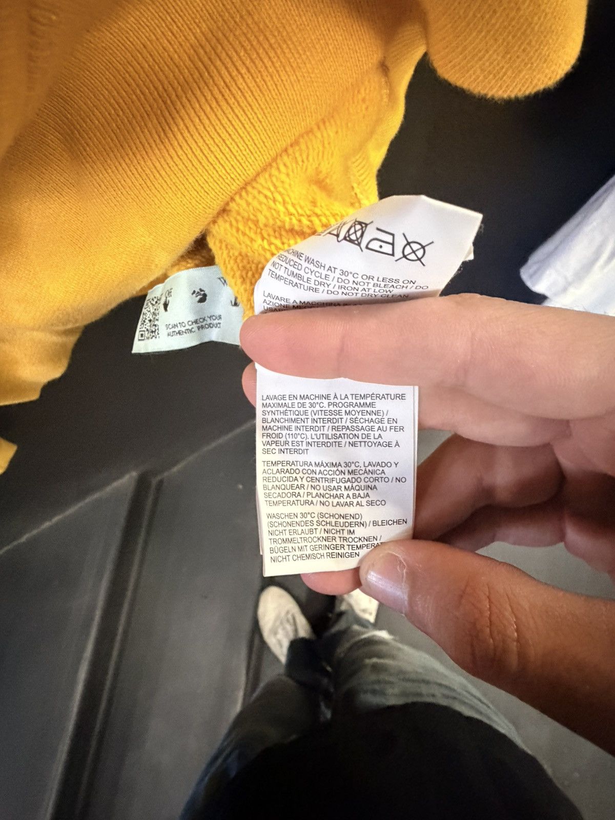 Off-White Off white Hand Hoodie Size US L / EU 52-54 / 3 - 7 Thumbnail