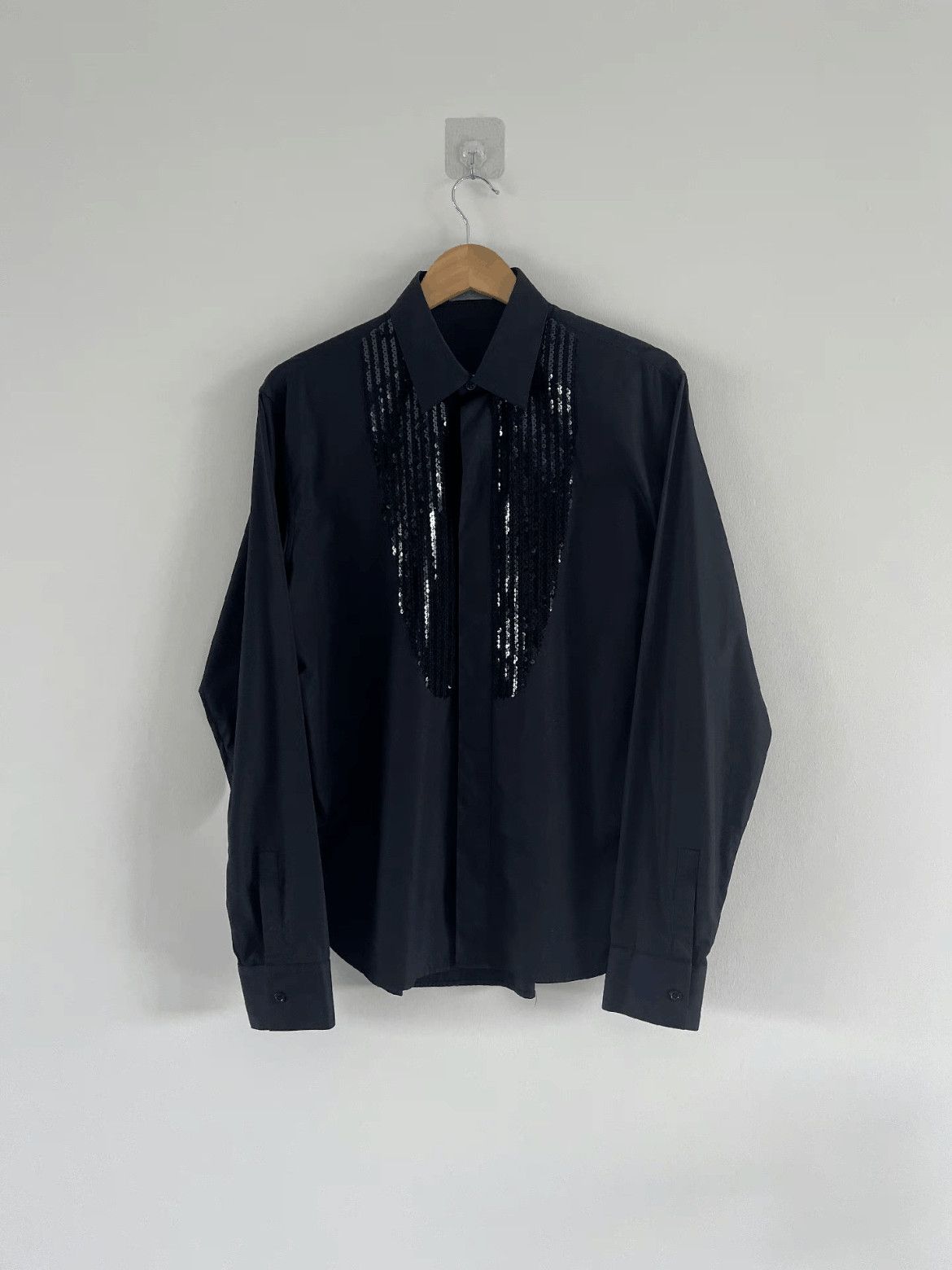 メンズ　デザイナーシャツ　ブラック　M DIOR