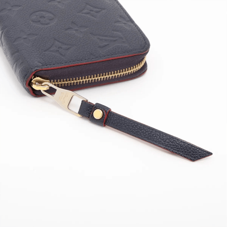 Louis Vuitton Monogram Empreinte Zippy Wallet Navy Size ONE SIZE - 13 Thumbnail