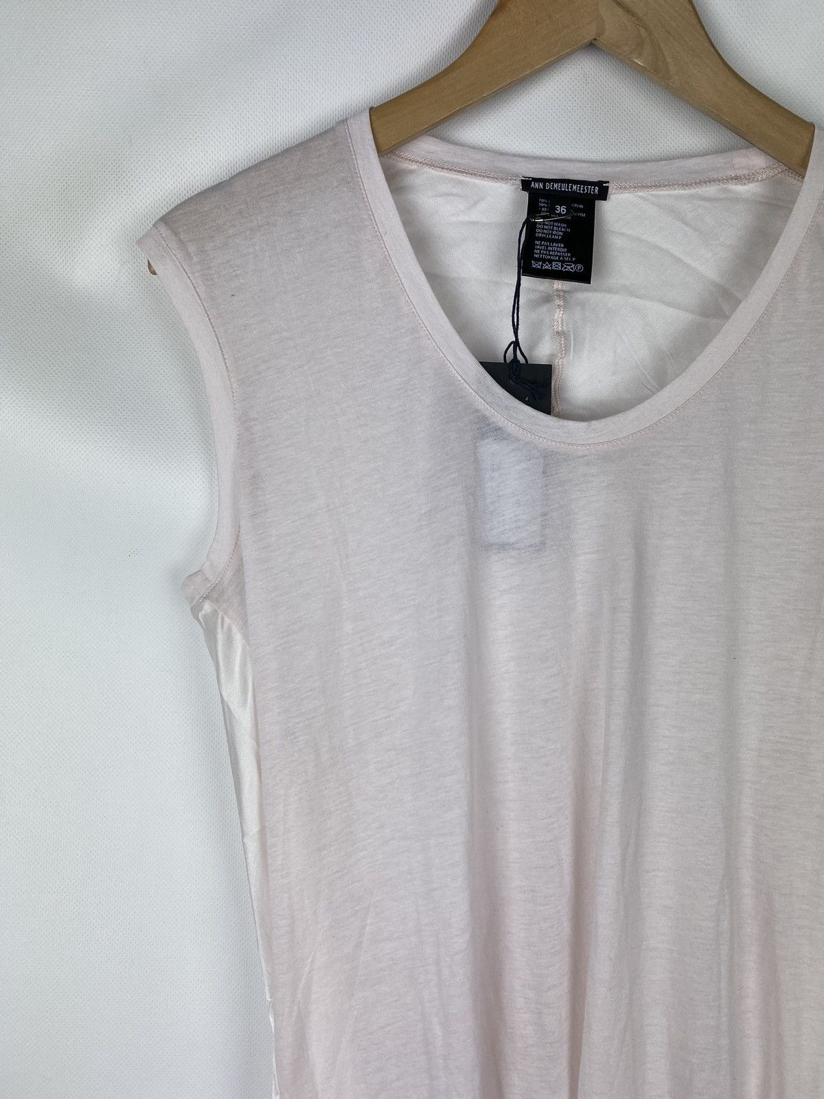 Ann Demeulemeester BNWT! Ann Demeulemeester Iliad Muscle Sleeveless tank top T Size XS / US 0-2 / IT 36-38 - 5 Thumbnail