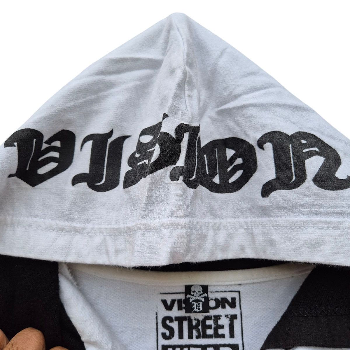 If Six Was Nine × Japanese Brand × Vision Streetwear Vision street wear poem zip hoodie Size US L / EU 52-54 / 3 - 7 Thumbnail