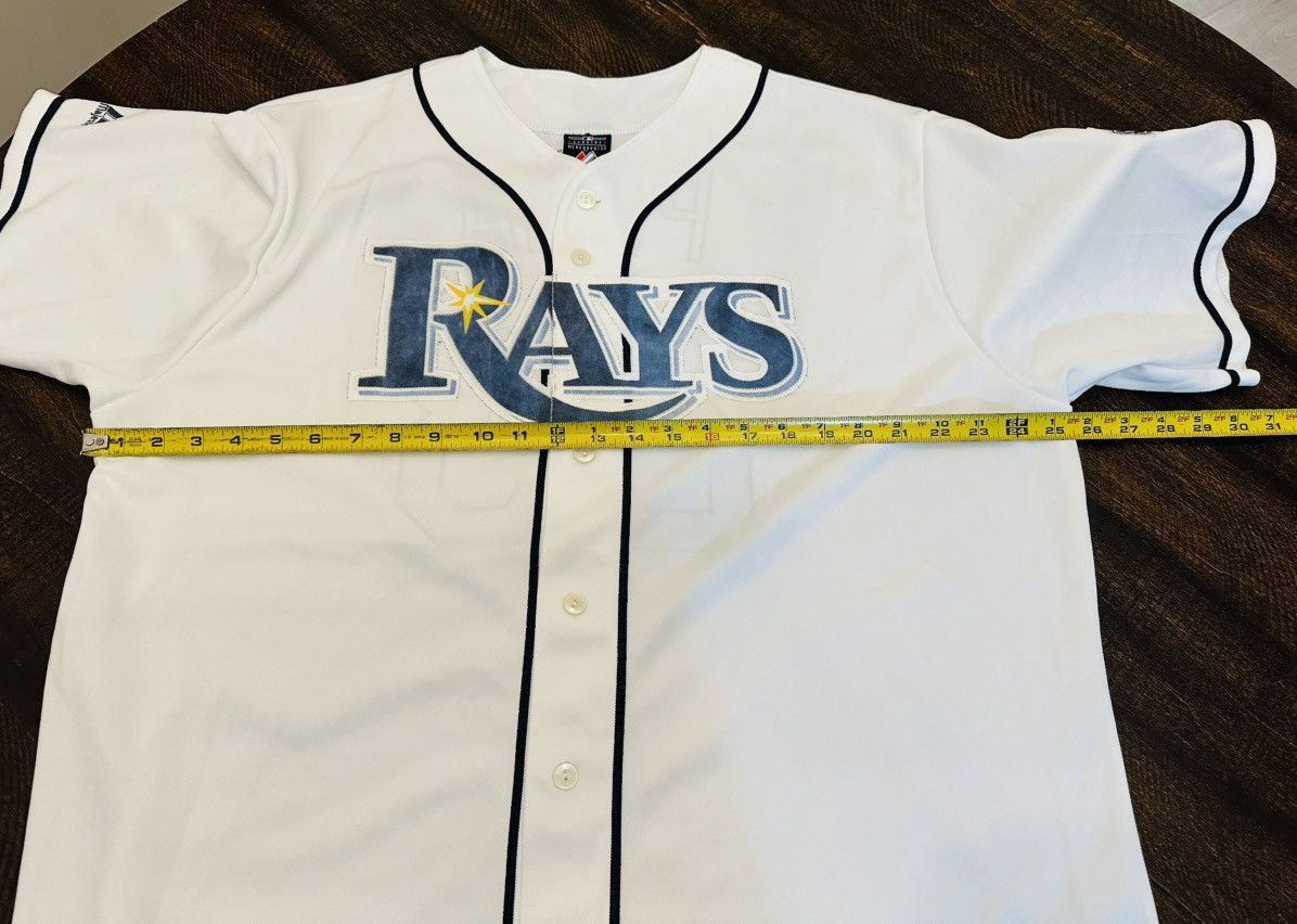 Majestic 2008 World Series Majestic Carlos Pena 23 Tampa Bay Rays-XL Size US XL / EU 56 / 4 - 8 Thumbnail