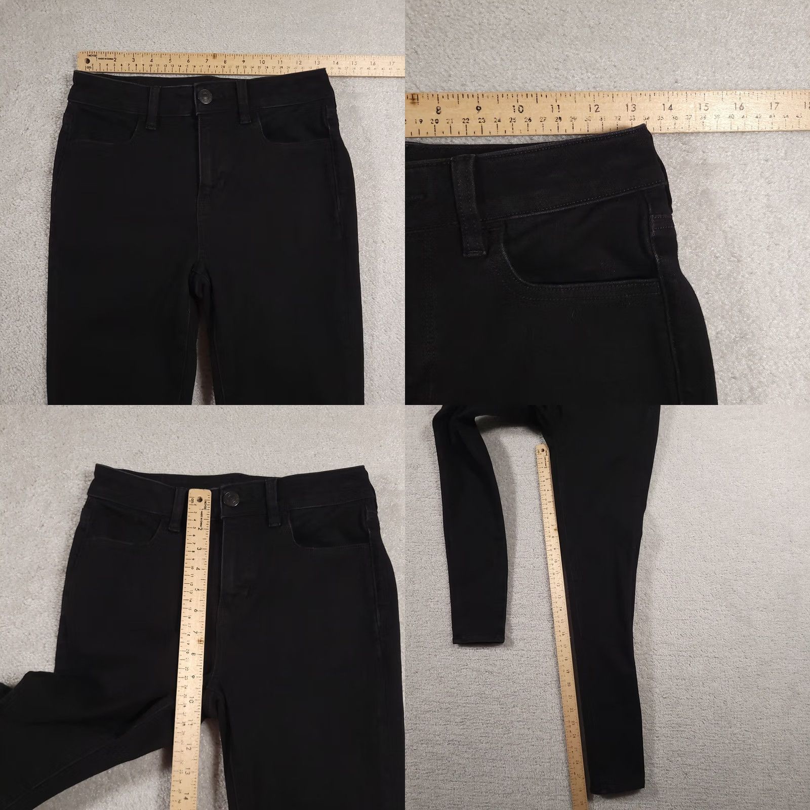 Vintage VINTAGE American Eagle Jeans Womens 4 High Rise Jegging Dream Jean Stretch Pants Denim Size 27" / US 4 / IT 40 - 8 Thumbnail