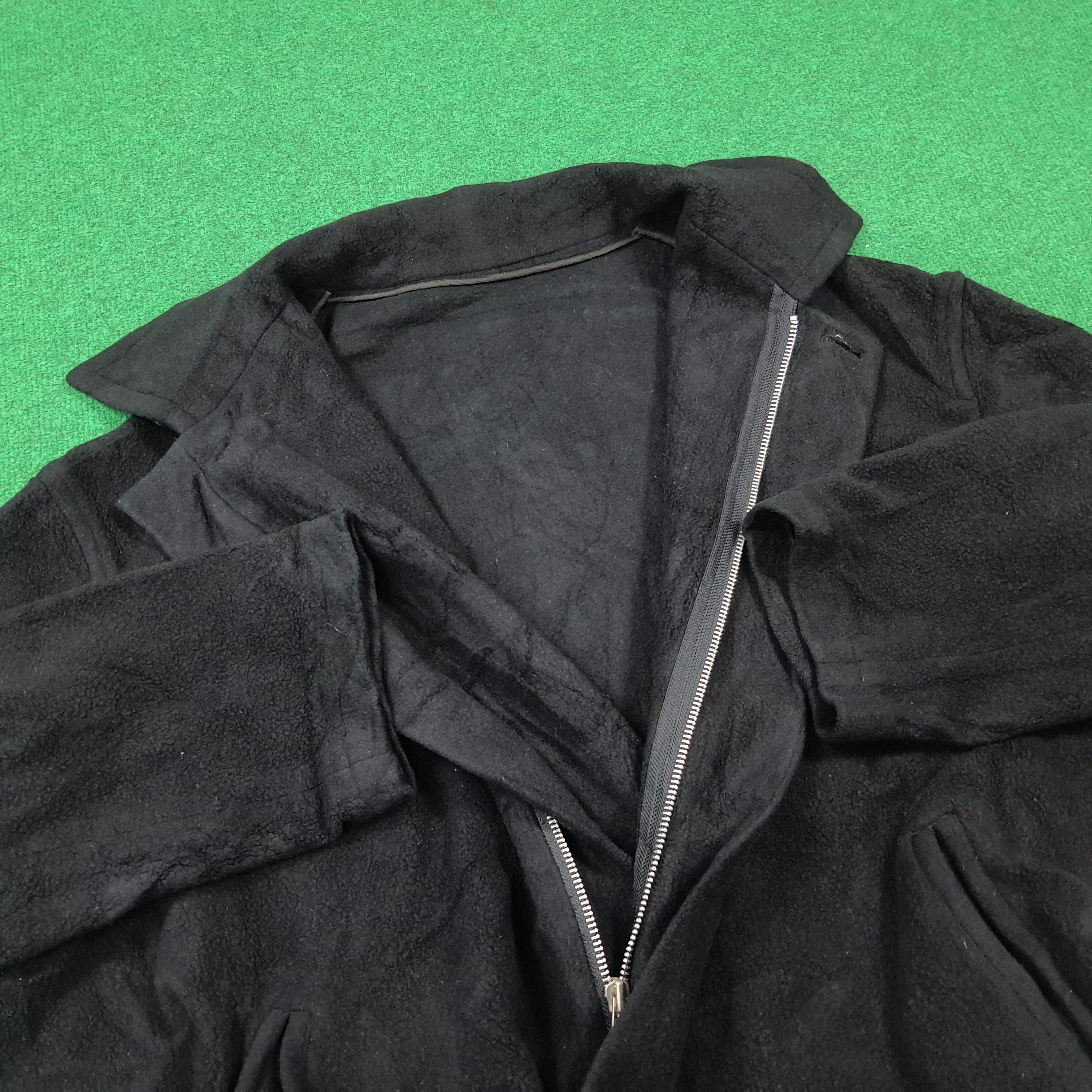 Y's Vintage Y's Yohji Yamamoto Fleece Jacket Overcoat C284N1 Size US XXL / EU 58 / 5 - 4 Thumbnail