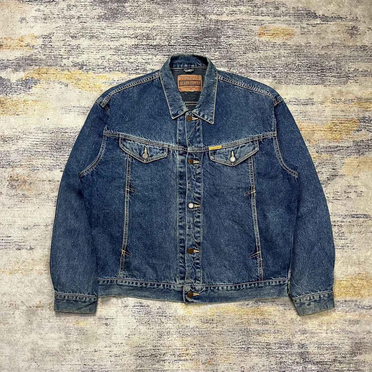 Vintage 90s Edwin oversized denim jacket