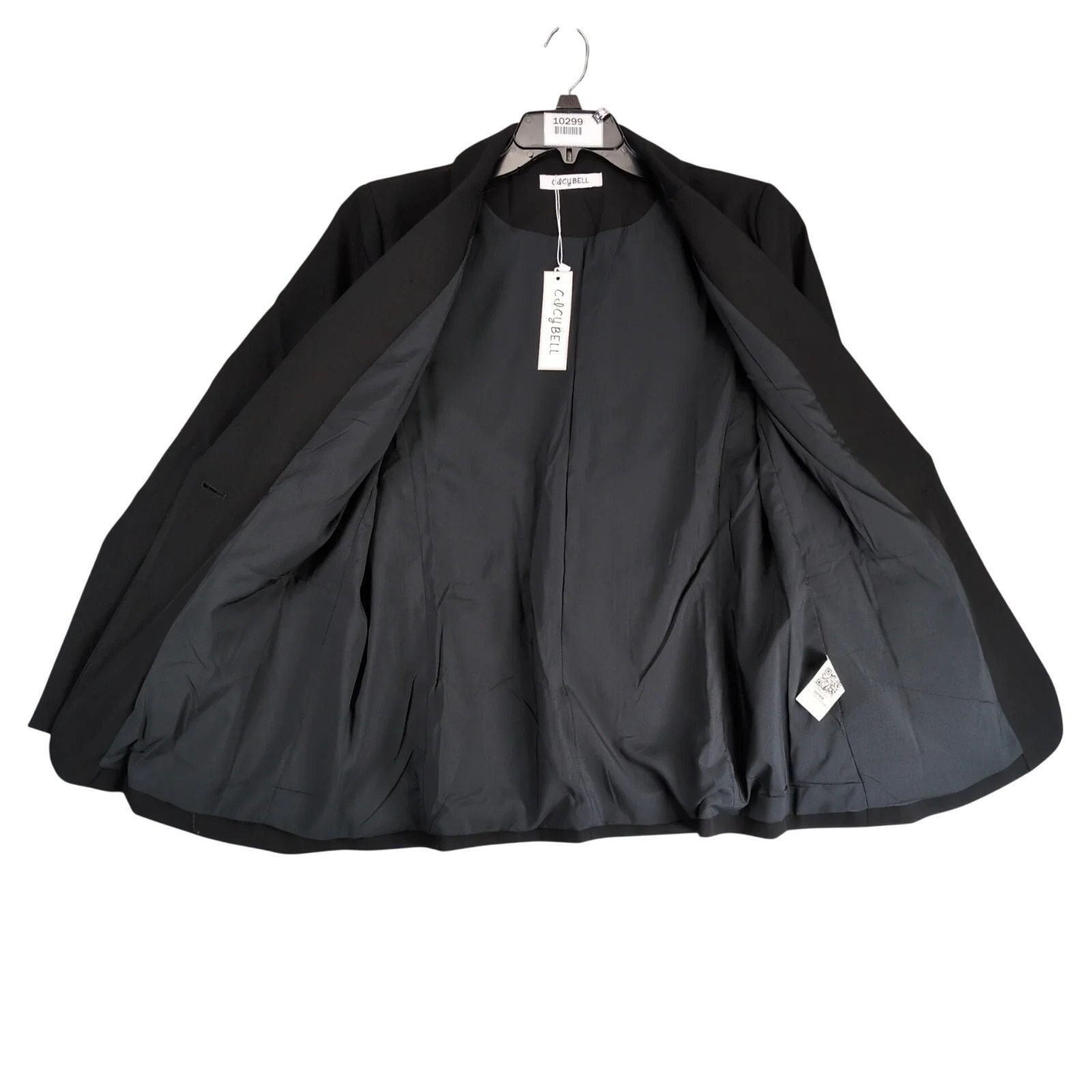 Other NWT Cicy Bell Black Blazer Jacket Women's L Single Button Size L / US 10 / IT 46 - 2 Thumbnail