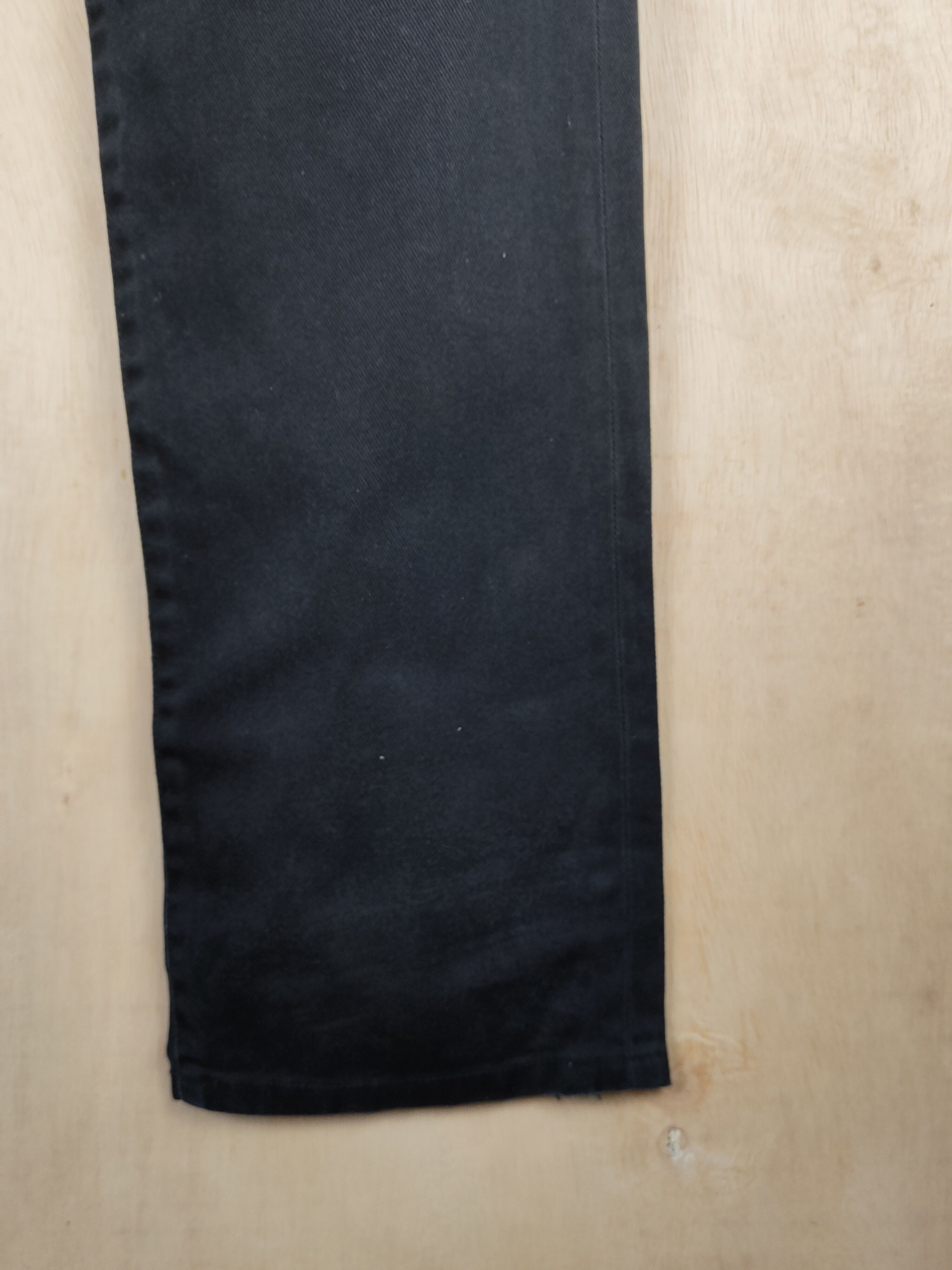 Japanese Brand Japanese Brand Black Distressed Ripped Jeans #S2489 Size US 32 / EU 48 - 6 Thumbnail