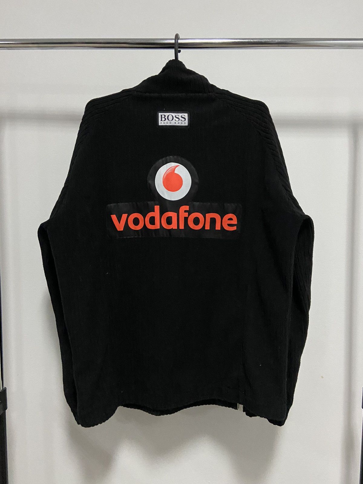 Mercedes-Benz × Vintage Vodafone Mercedes Benz Sweatshirt Jacket zip Vintage Racing Size US L / EU 52-54 / 3 - 1 Thumbnail