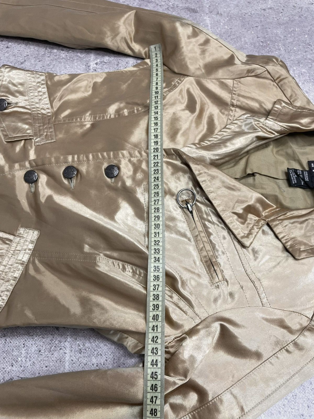 Diesel Retro Diesel front logo retro satin blazer jacket japanese Size M / US 6-8 / IT 42-44 - 13 Thumbnail