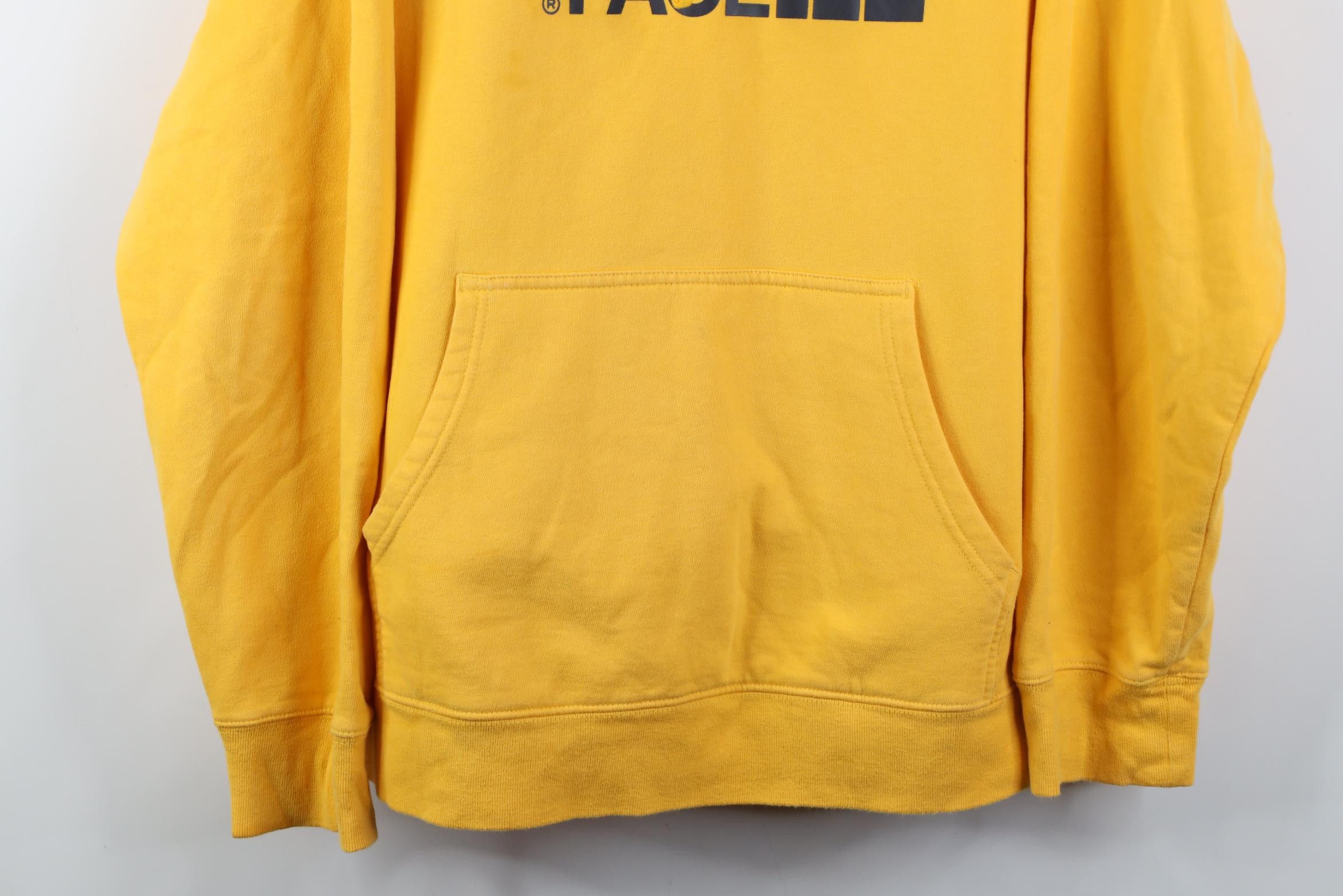 The North Face Vintage Y2K The North Face Big Logo Hoodie Sweatshirt Yellow Size US XL / EU 56 / 4 - 3 Thumbnail