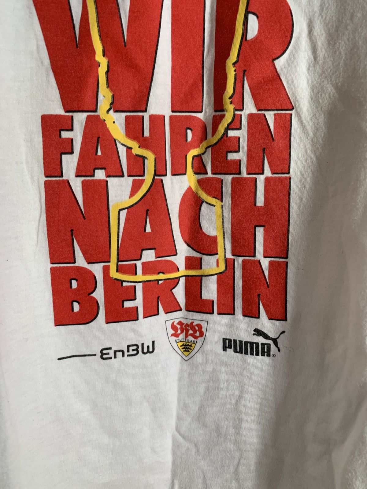 Vintage VFB Stuttgart Vintage Football T Shirt Retro Size XL Size US XL / EU 56 / 4 - 6 Thumbnail