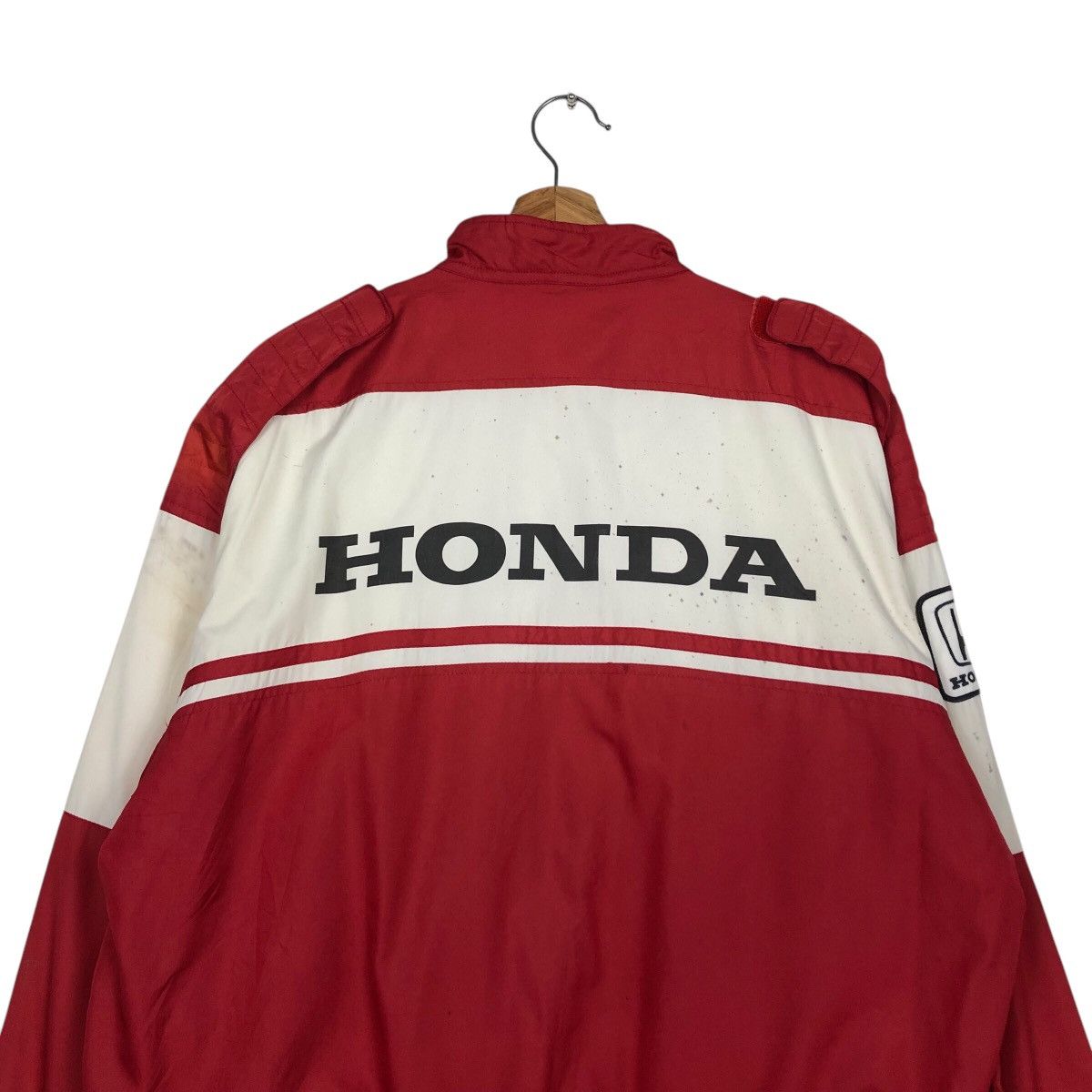 Honda × Vintage 📌Vintage Bomber Jacket Honda Racing Big Logo Spell Out Size US M / EU 48-50 / 2 - 10 Thumbnail