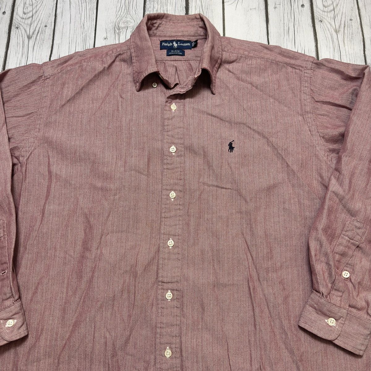Ralph Lauren × Vintage Vintage Ralph Lauren Blake shirt Size US L / EU 52-54 / 3 - 3 Thumbnail