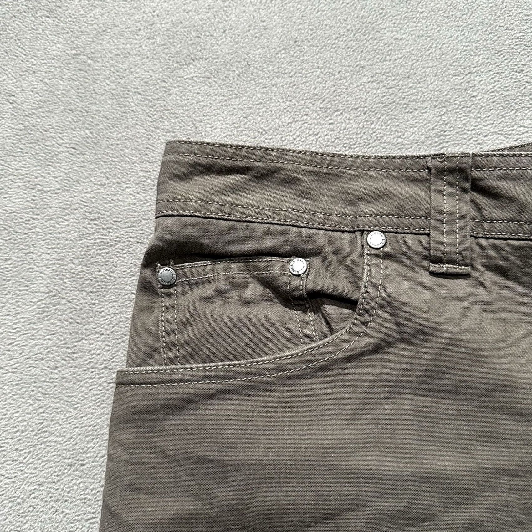 Vintage L.L. Bean Cresta Hiking Shorts Men 34 Brown Cargo Pockets 9" Inseam Canvas Cotton Nylon Outdoor Cargo Pocket Size US 32 / EU 48 - 6 Thumbnail