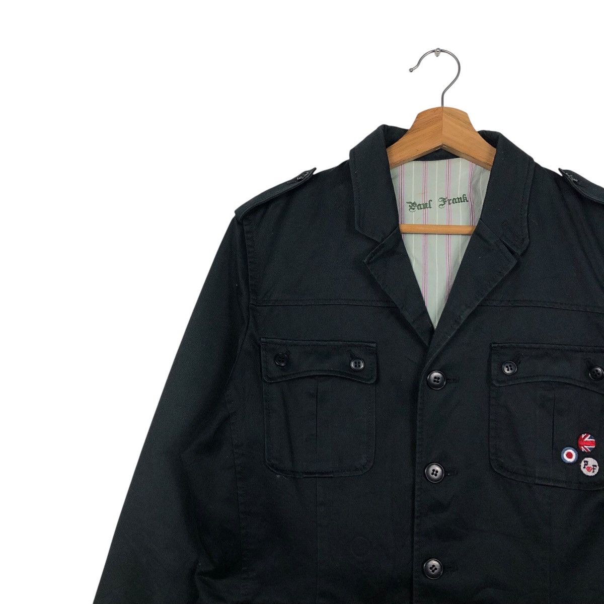 Hysteric Glamour 📌Biker Jacket Double Collar Paul Frank Size US L / EU 52-54 / 3 - 7 Thumbnail
