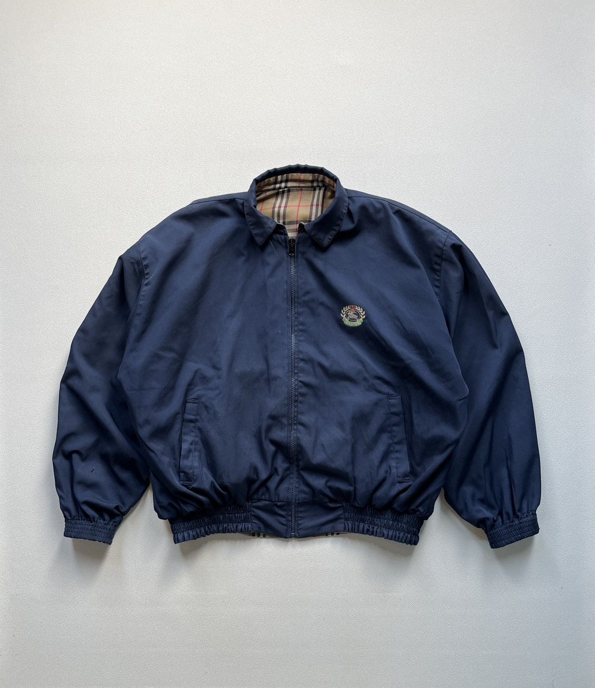 Burberry Burberry Reversible Jacket Nova Check/Navy Size US XL / EU 56 / 4 - 2 Thumbnail