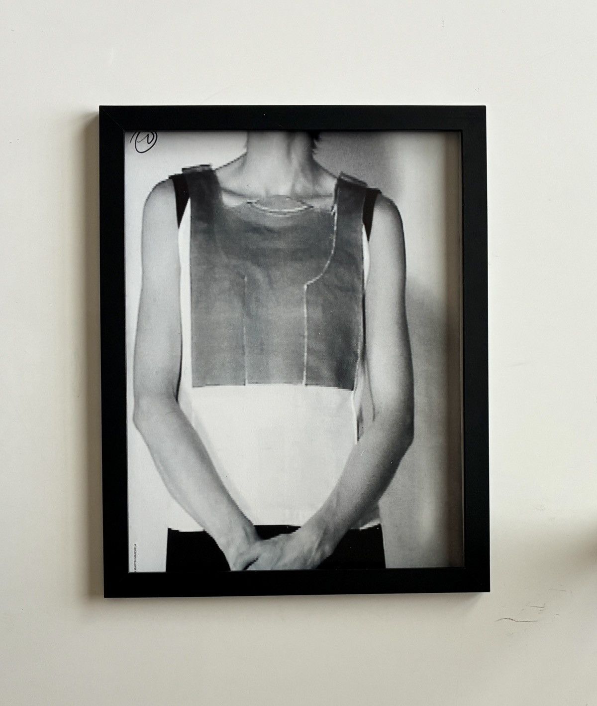 Maison Margiela Maison Martin Margiela rare archive photo framed poster 9x11 Size ONE SIZE - 1 Thumbnail