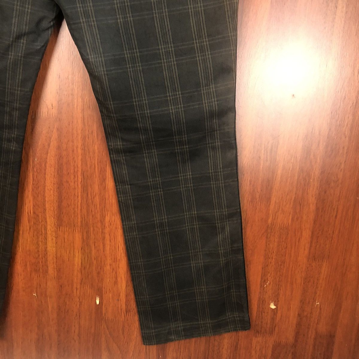 Japanese Brand Checkerd Dark Brown Casual Pants #7510 Size US 34 / EU 50 - 20 Thumbnail