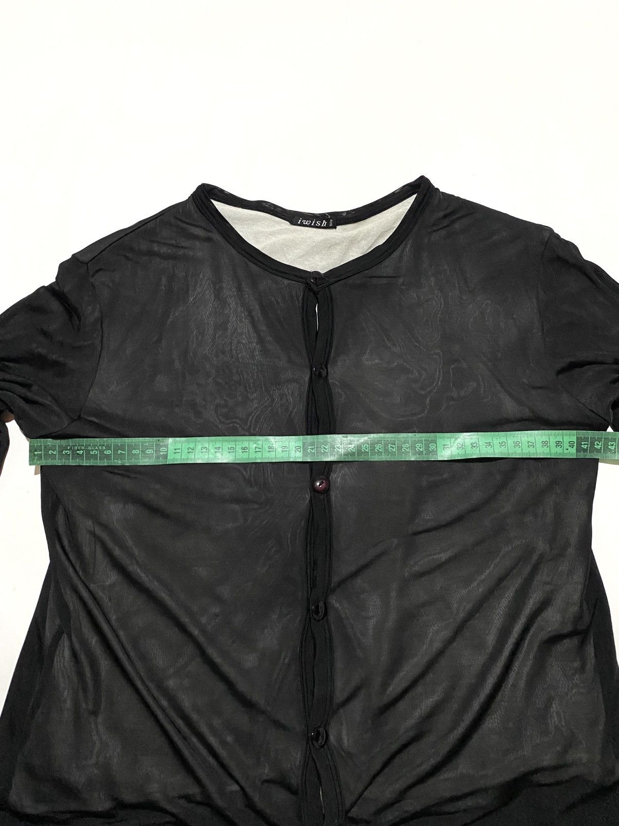 Yohji Yamamoto YOHJI YAMAMOTO I WISH Y’S BIS DOUBLE LAYERED CARDIGAN Size ONE SIZE - 8 Thumbnail