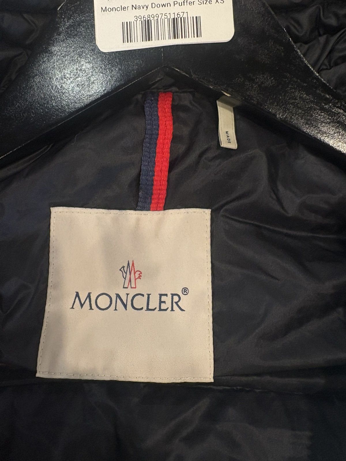 Moncler Moncler Navy Down Puffer Size XS Size US XS / EU 42 / 0 - 4 Thumbnail