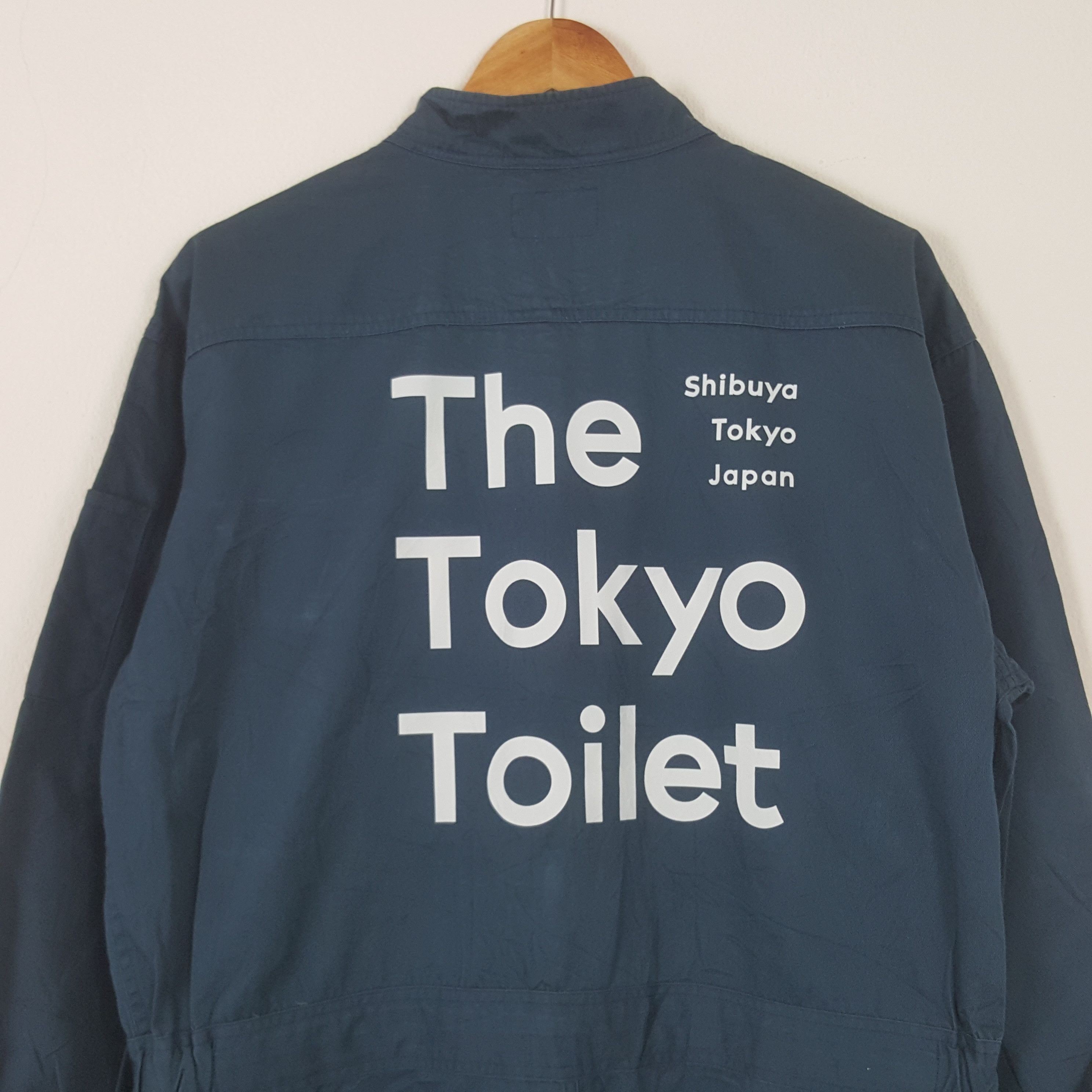 Japanese Brand Vintage The Tokyo Toilet Japanese Brand Coverall Jacket RR14 Size US L / EU 52-54 / 3 - 2 Thumbnail
