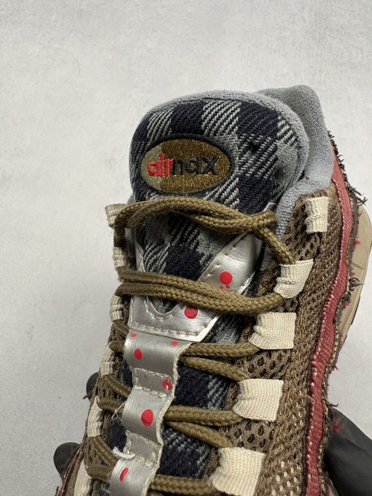 Nike Nike Air Max 95 Freddy Krueger Horror Distressed Sneakers 41 Size US 8 / EU 41 - 8 Thumbnail