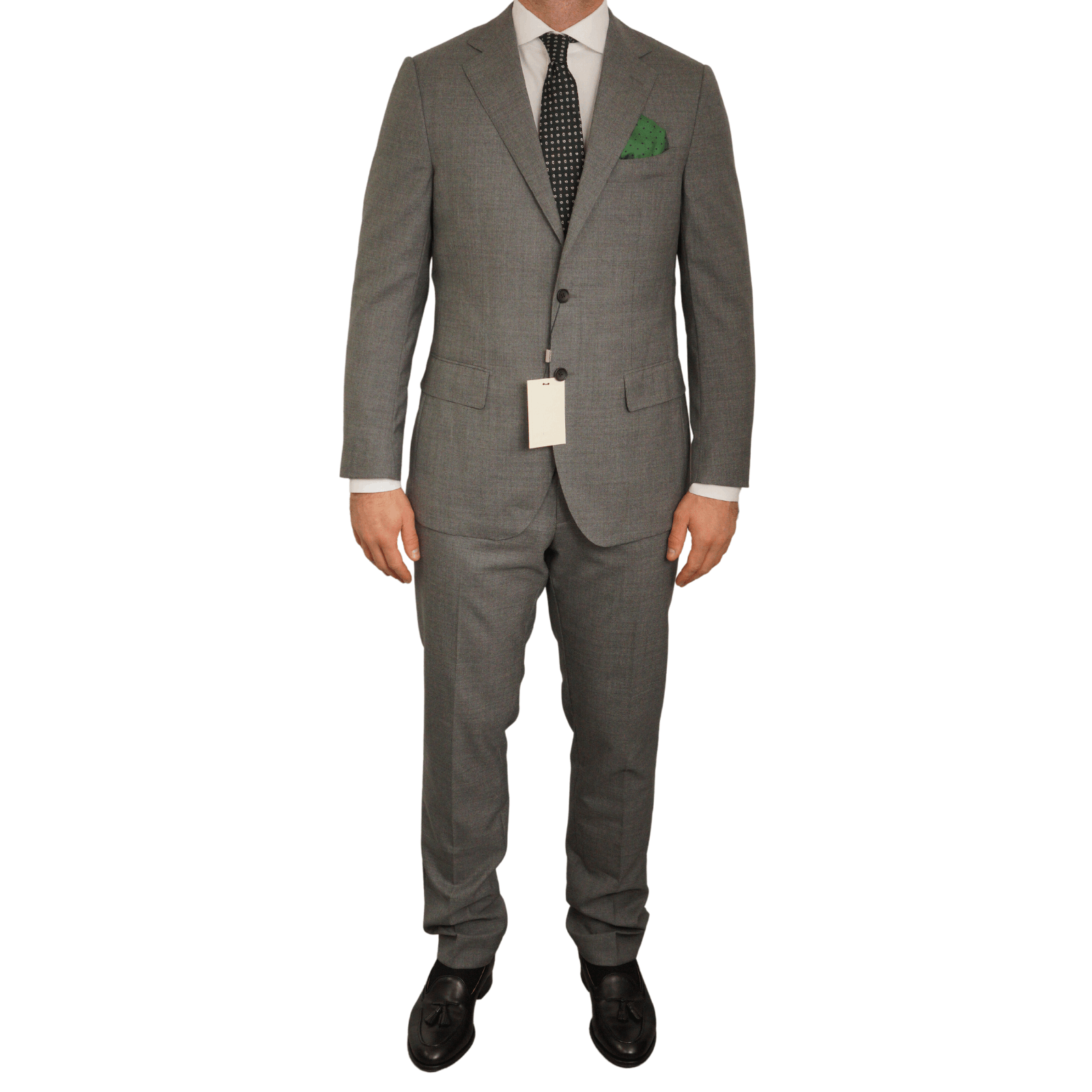 image of Men Suitsupply Suit Lazio Grey Pure Wool Eu54 Uk/us44 S961 (Size 44R)