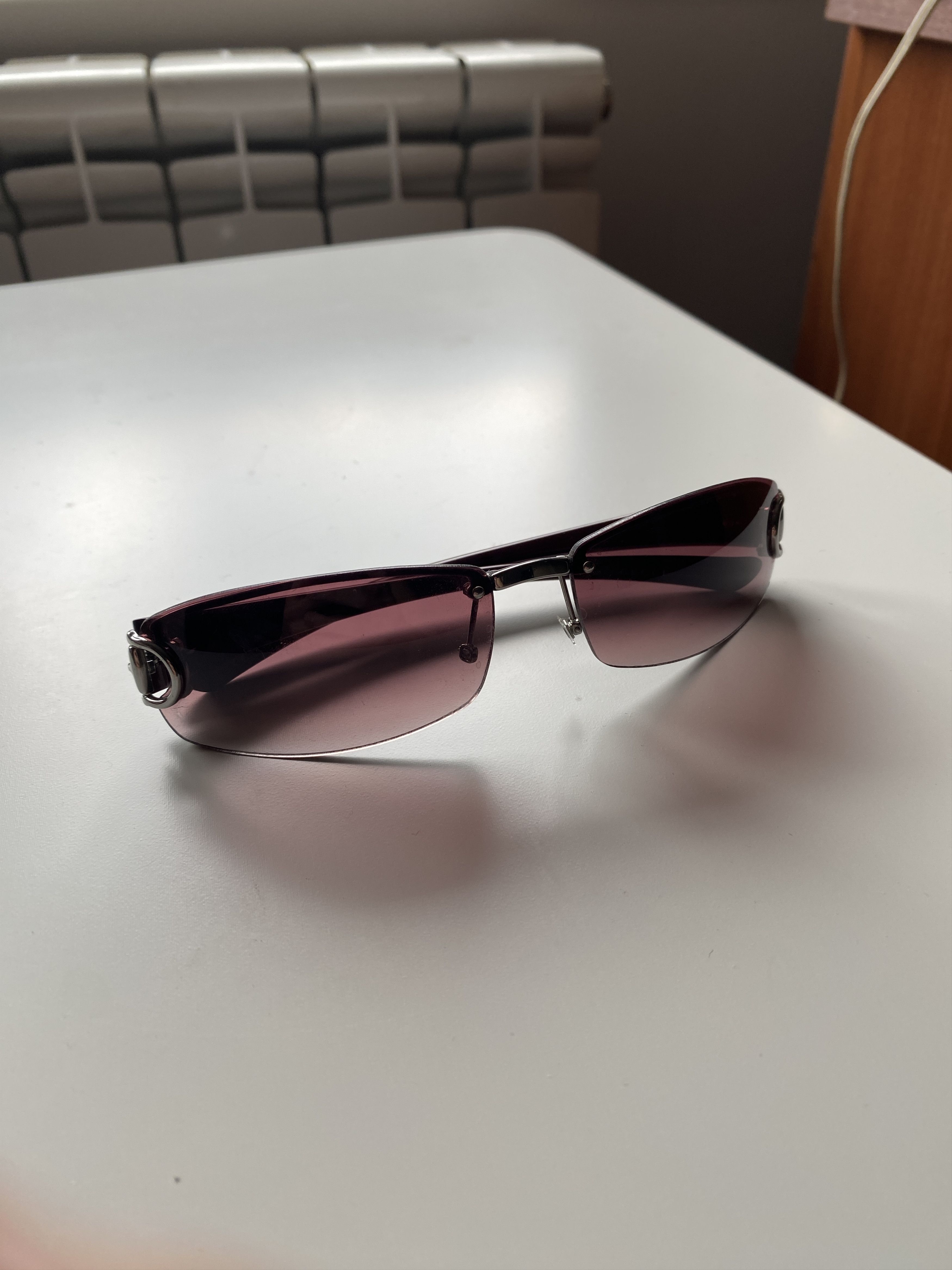 Gucci Vintage Gucci Red Sunglasses Size ONE SIZE - 6 Thumbnail