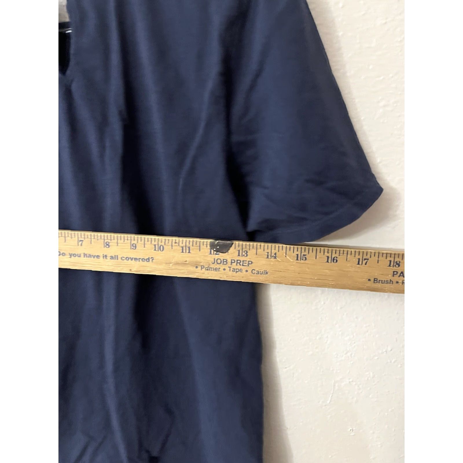 Nautica Nautica 100% Cotton Navy Blue Top Size Small Women's Blouse Short Title Size S / US 4 / IT 40 - 4 Thumbnail