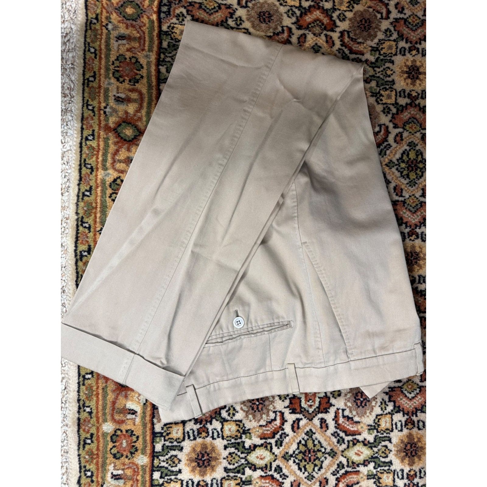 Tom Ford Tom Ford 2 Pc Summer Cotton Beige Tan Suit 54L 44L 38x32 Size 44L - 3 Thumbnail