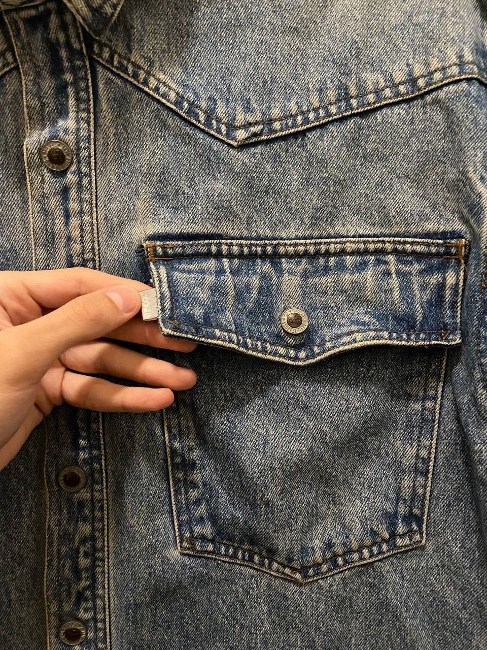 Levi's Vintage Clothing × Vintage Vintage Levis SilverTab Denim Jacket Size US S / EU 44-46 / 1 - 6 Thumbnail