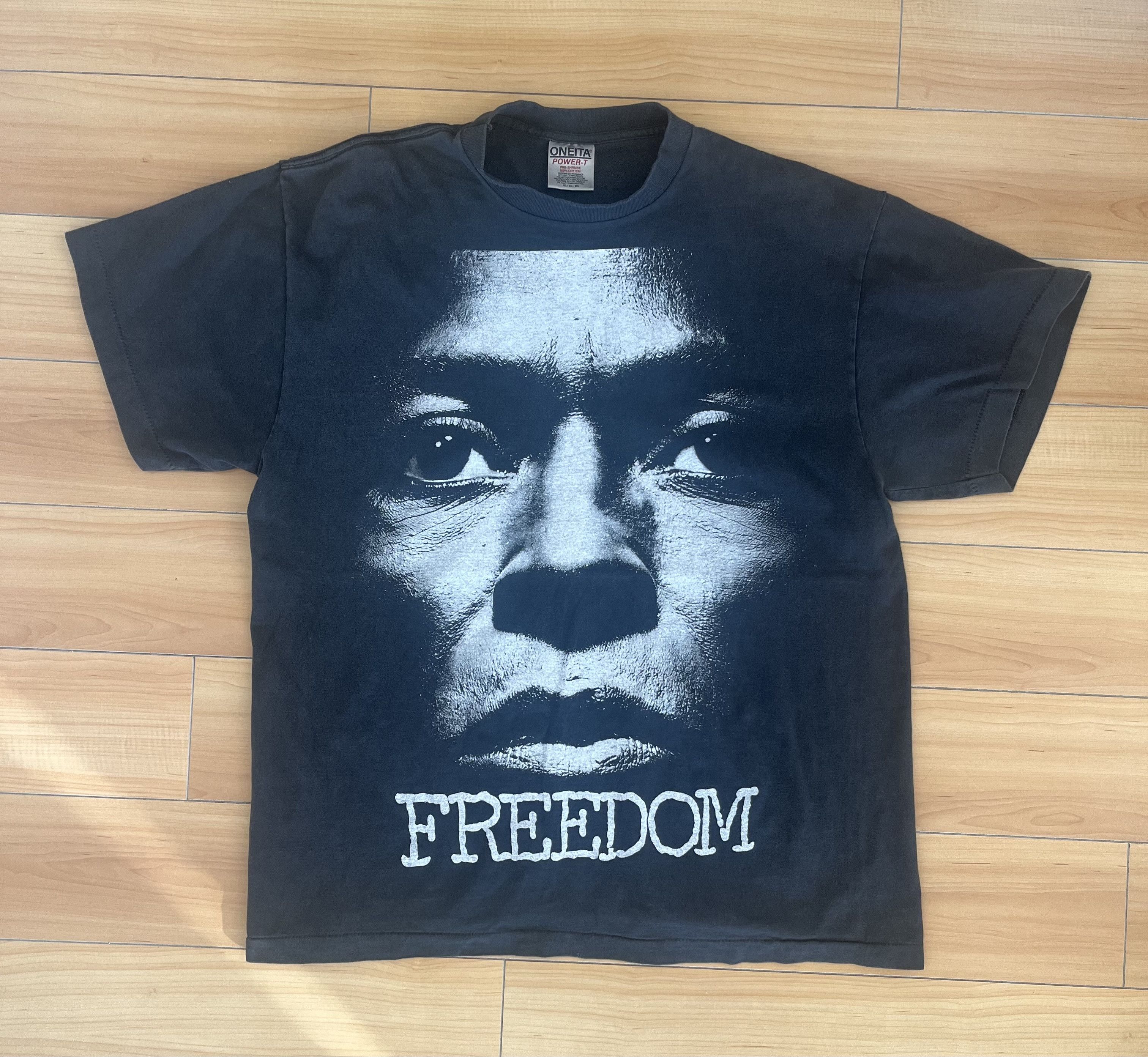 Japanese Brand ANARCHIC ADJUSTMENT Freedom Miles Davis Vintage Tee