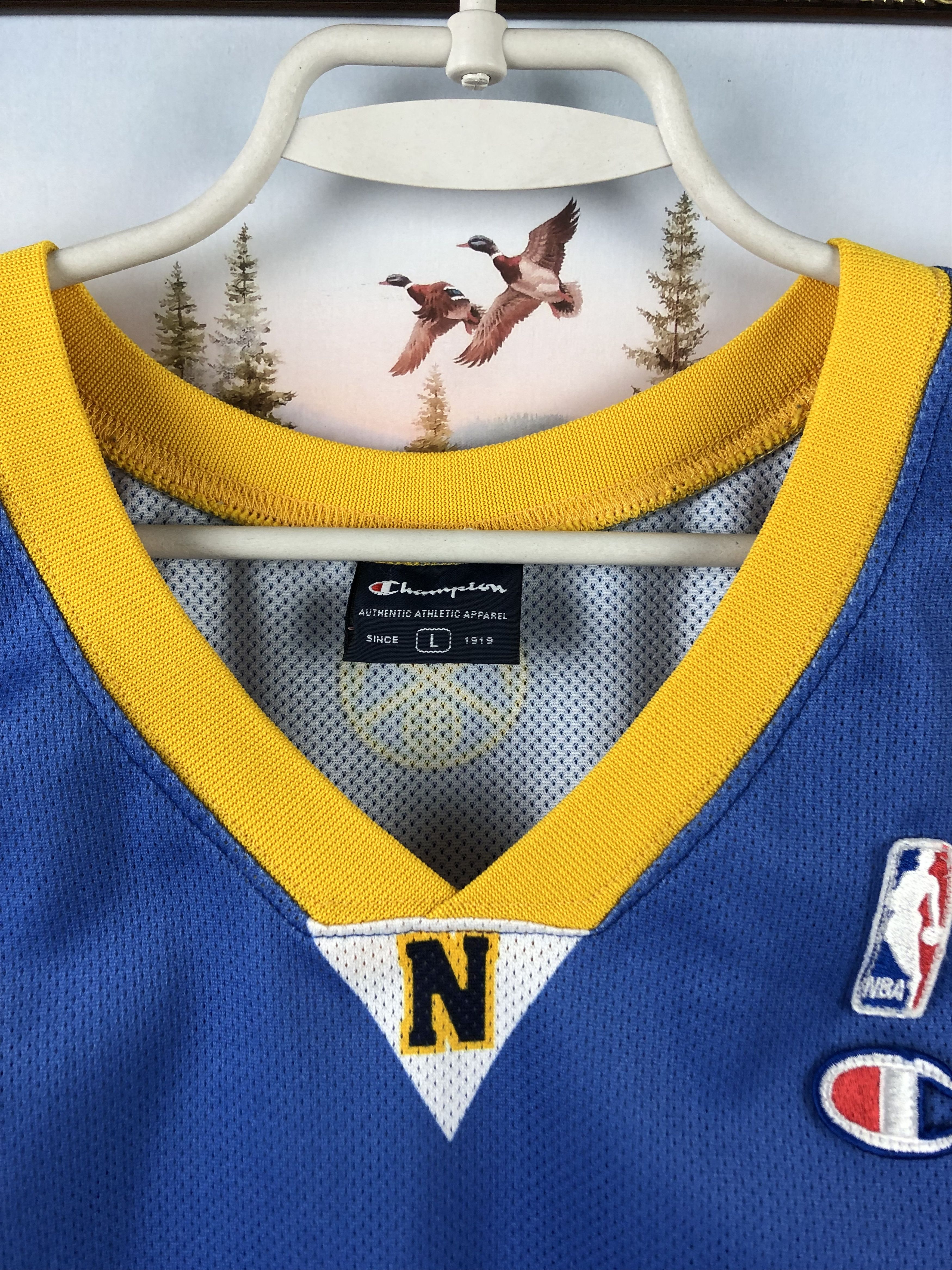 NBA Vintage Champion Iverson Jersey NBA Shirt Denver Nuggets Size US L / EU 52-54 / 3 - 9 Thumbnail