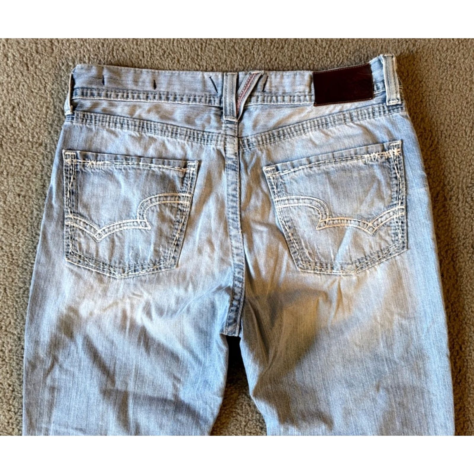 Vintage VINTAGE Buckle Big Star Pioneer Jeans Boot Cut Men 36x32 Blue Denim 100% Cotton Regular Inseam 32 Size US 36 / EU 52 - 4 Thumbnail