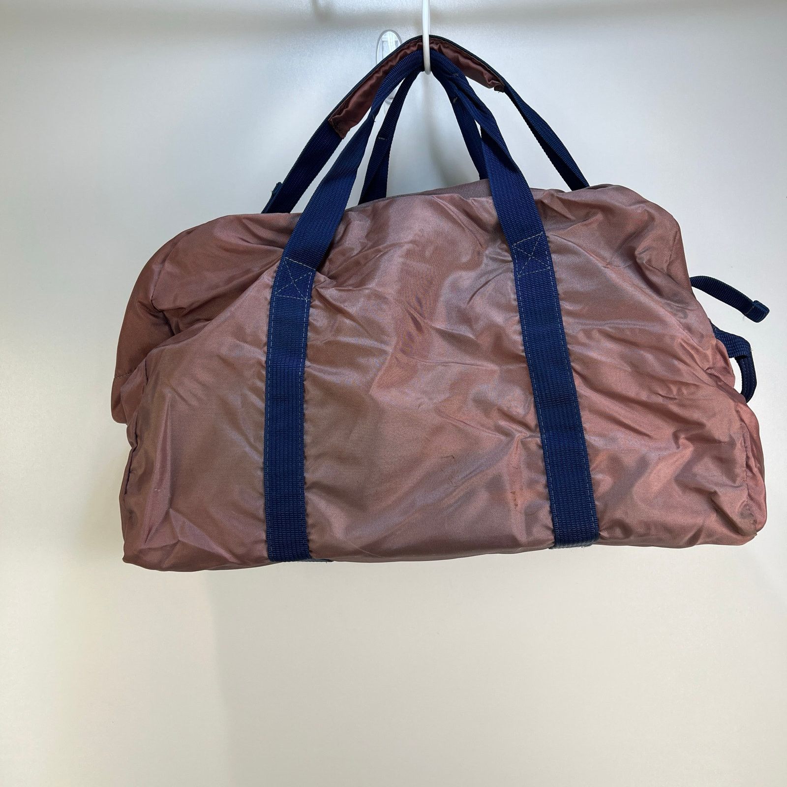 Nike × Vintage Vintage 80s Nike XL Duffle Bag Size ONE SIZE - 11 Thumbnail