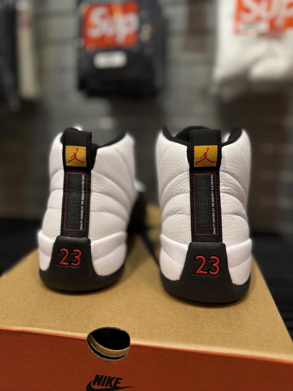 Jordan Brand Air Jordan 12 Retro Taxi 2025 Size 11 Brand New CT8013-117 Size US 11 / EU 44 - 5 Thumbnail