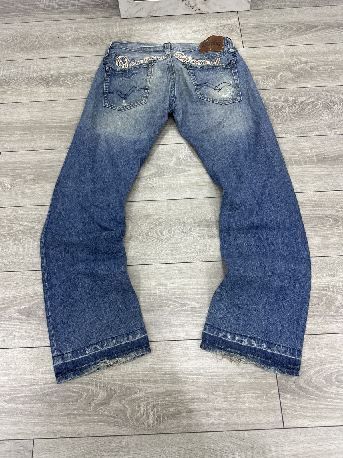 Hysteric Glamour Replay Y2K Flared Bootcut Hysteric Glamour Style Jeans Size US 34 / EU 50 - 1 Thumbnail