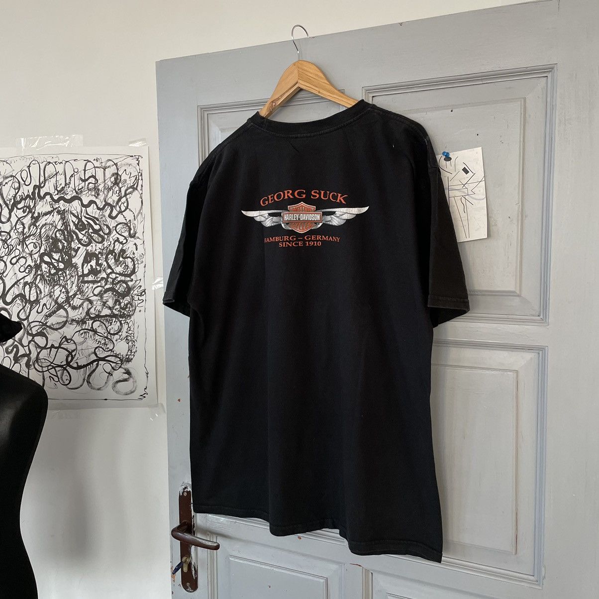 Harley Davidson × Other × Vintage Vintage Harley Davidson Georg Suck 2003 y2k Size US XL / EU 56 / 4 - 4 Thumbnail