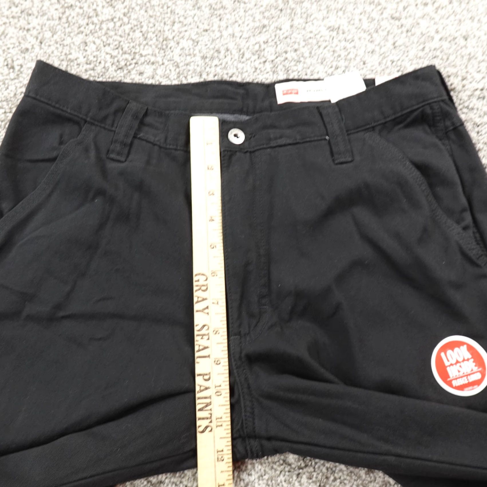 Wrangler Wrangler Pants Mens 32X30 Black Cargo Utility Fleece Lined Thermal Outdoors Size US 32 / EU 48 - 5 Thumbnail