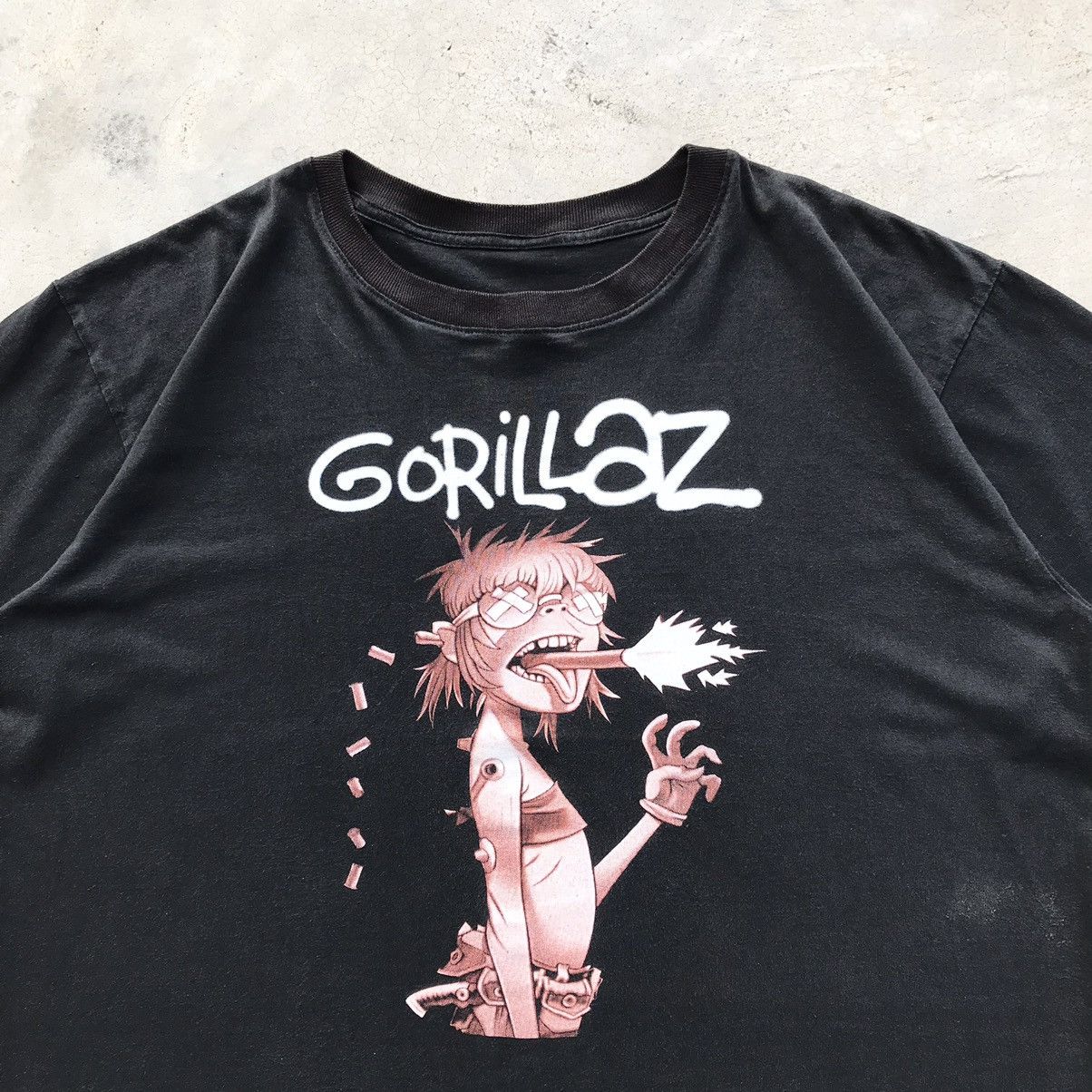 Band Tees 2000's Rare Bootleg ! Gorillaz - Murdoc Sniper Shot T-Shirt Size US XL / EU 56 / 4 - 3 Thumbnail