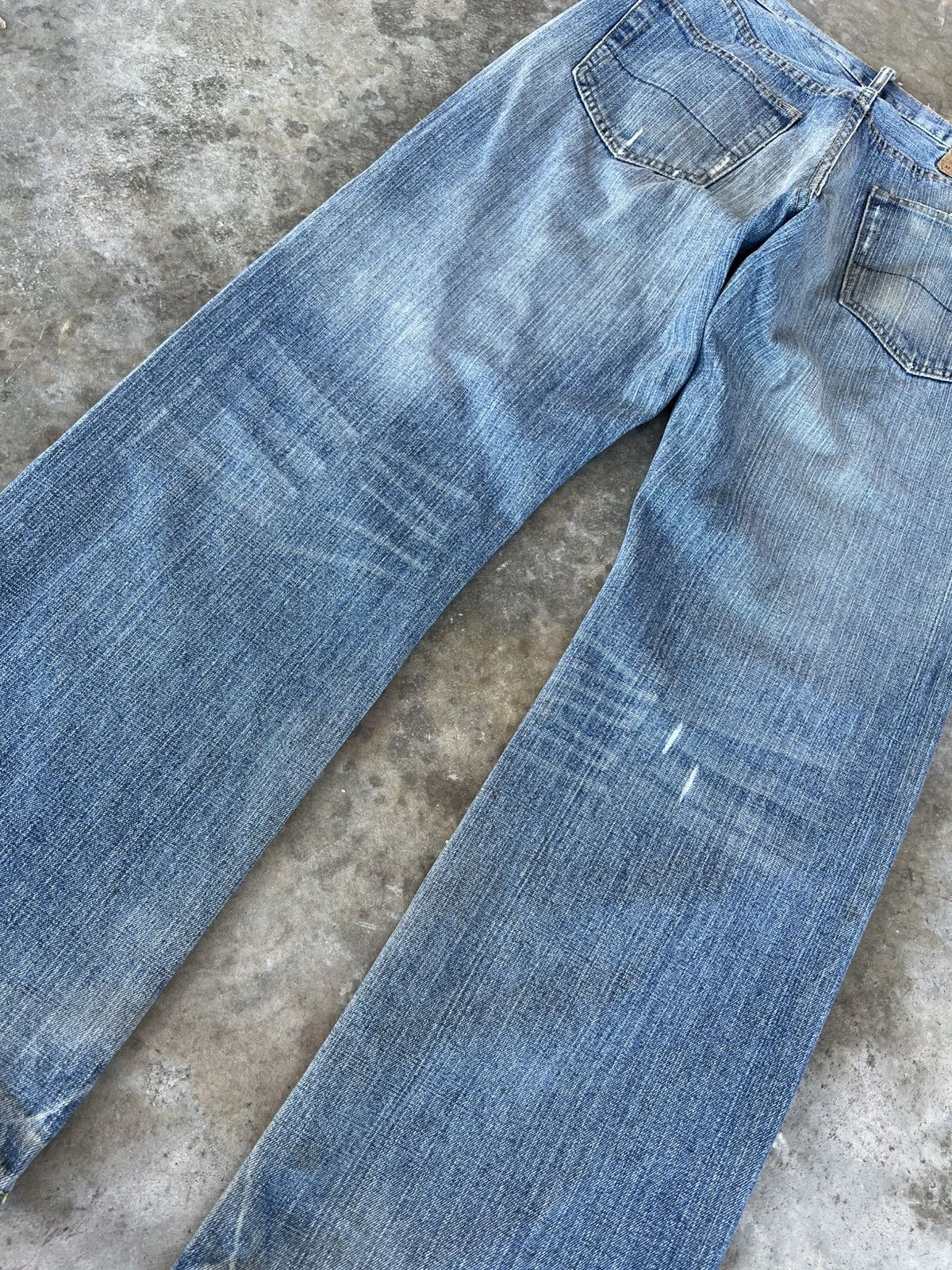 Abercrombie & Fitch Vintage Flare Abercrombie & Fitch Distress Jean Size US 32 / EU 48 - 17 Thumbnail