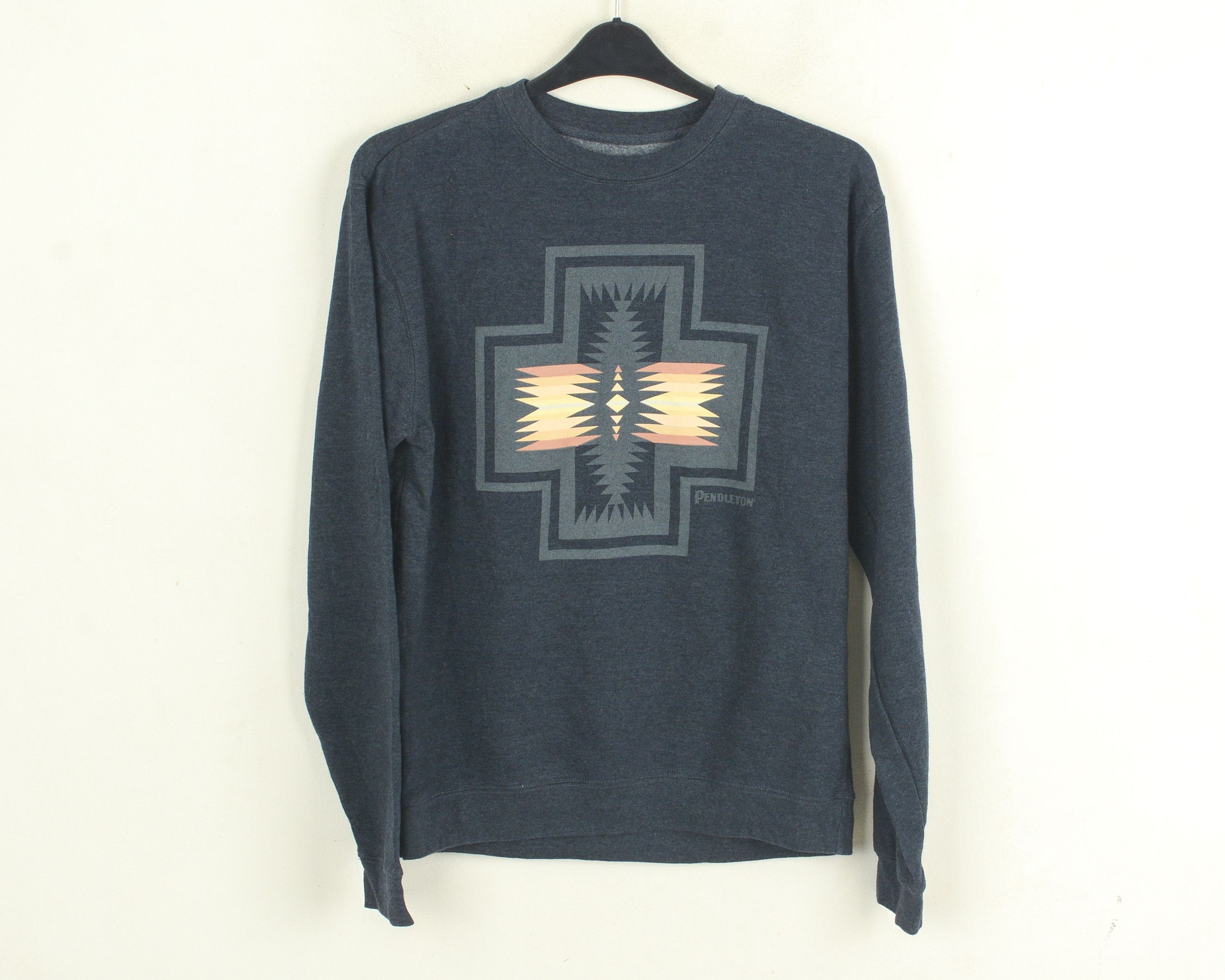 Pendleton Harding Pattern Sweatshirt Men S M Pullover Jumper Aztec Size US S / EU 44-46 / 1 - 1 Thumbnail
