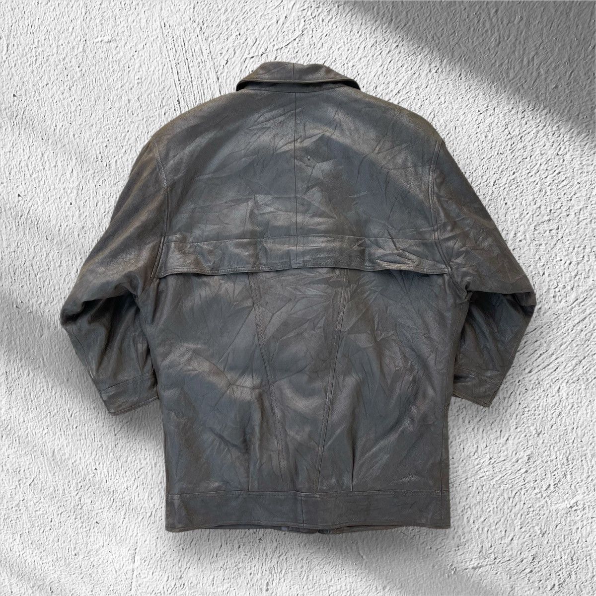 Balmain × Pierre Balmain 🔥VINTAGE PIERRE BALMAIN PARIS GENUINE LEATHER WOMEN'S JACKET Size M / US 6-8 / IT 42-44 - 3 Thumbnail