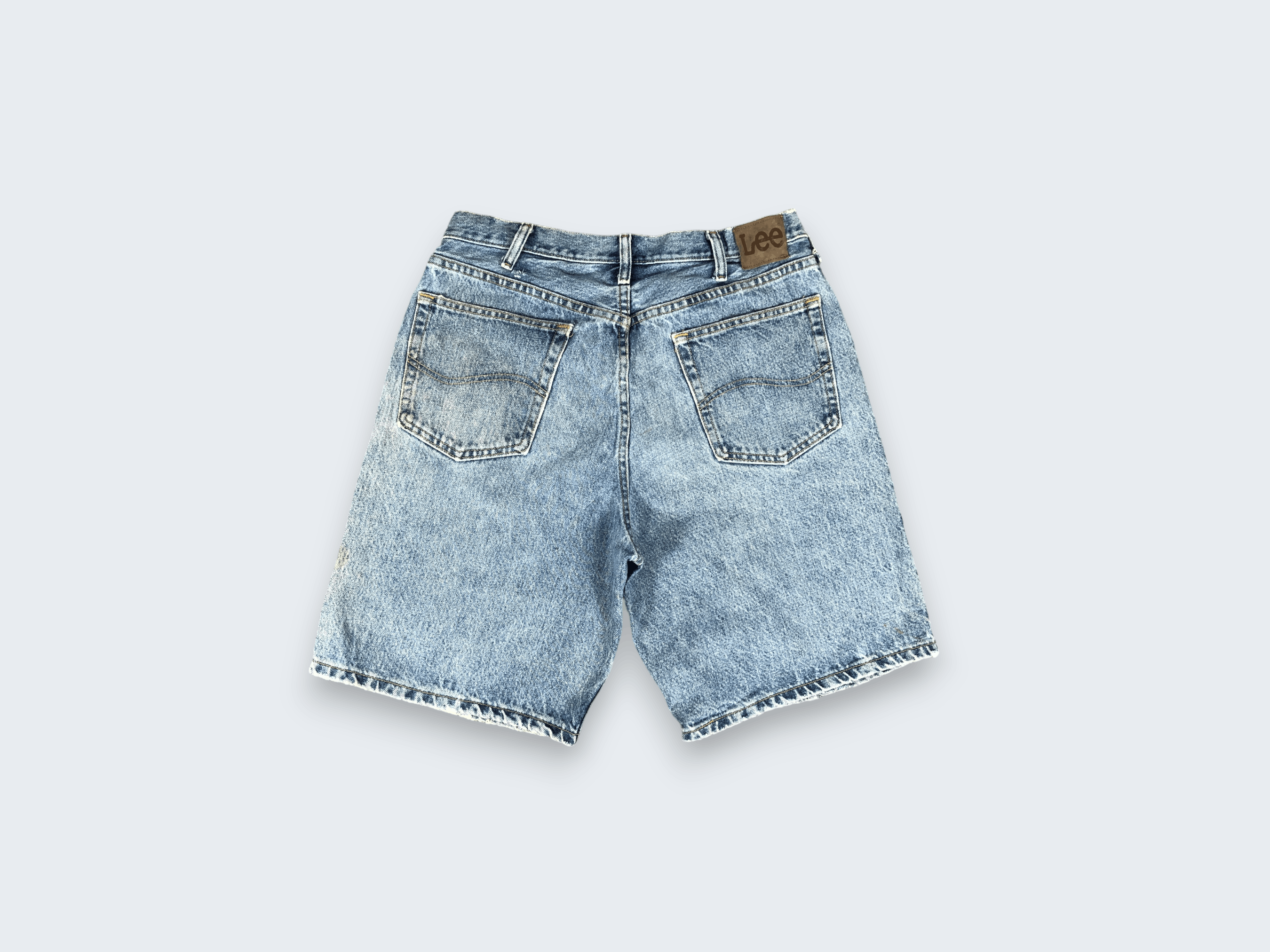 Lee × Vintage Vintage Lee Short Jeans L828 Size US 34 / EU 50 - 2 Thumbnail