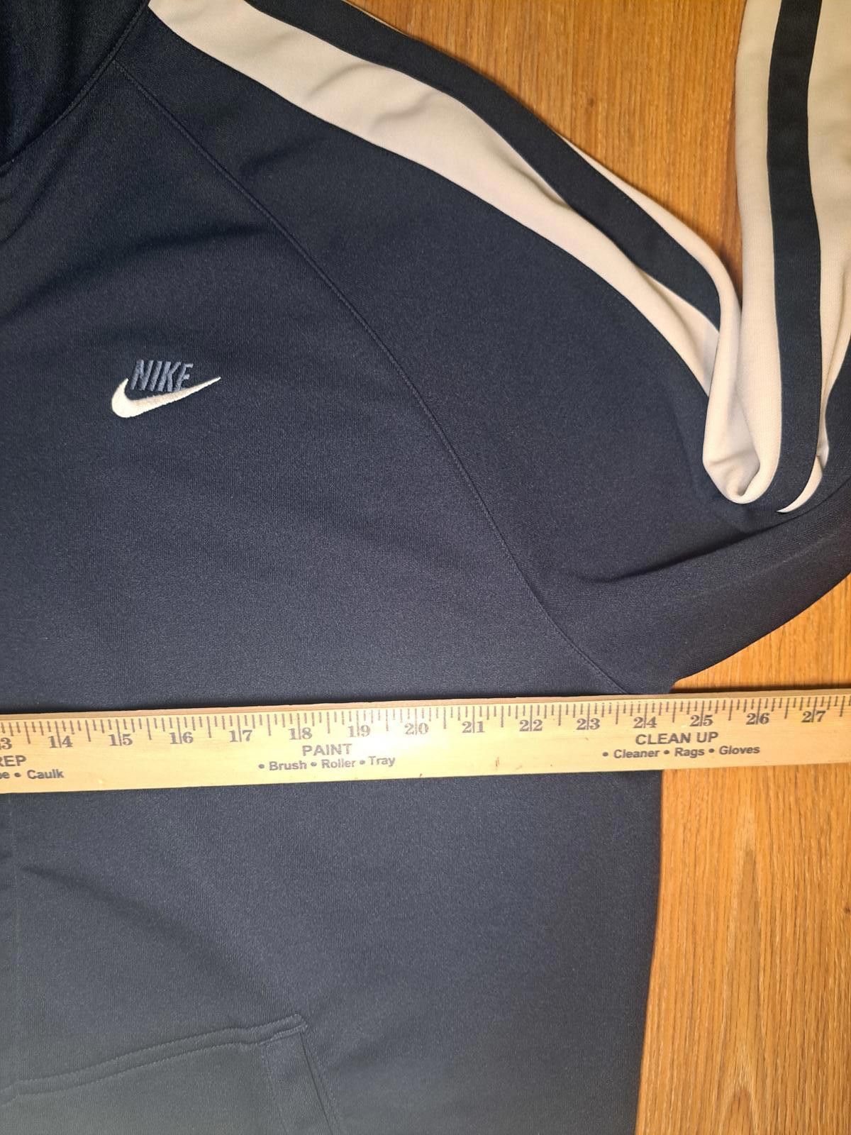 Nike Nike Activewear Track Jacket Mens XXL Navy Blue Full Zip Size ONE SIZE - 7 Thumbnail