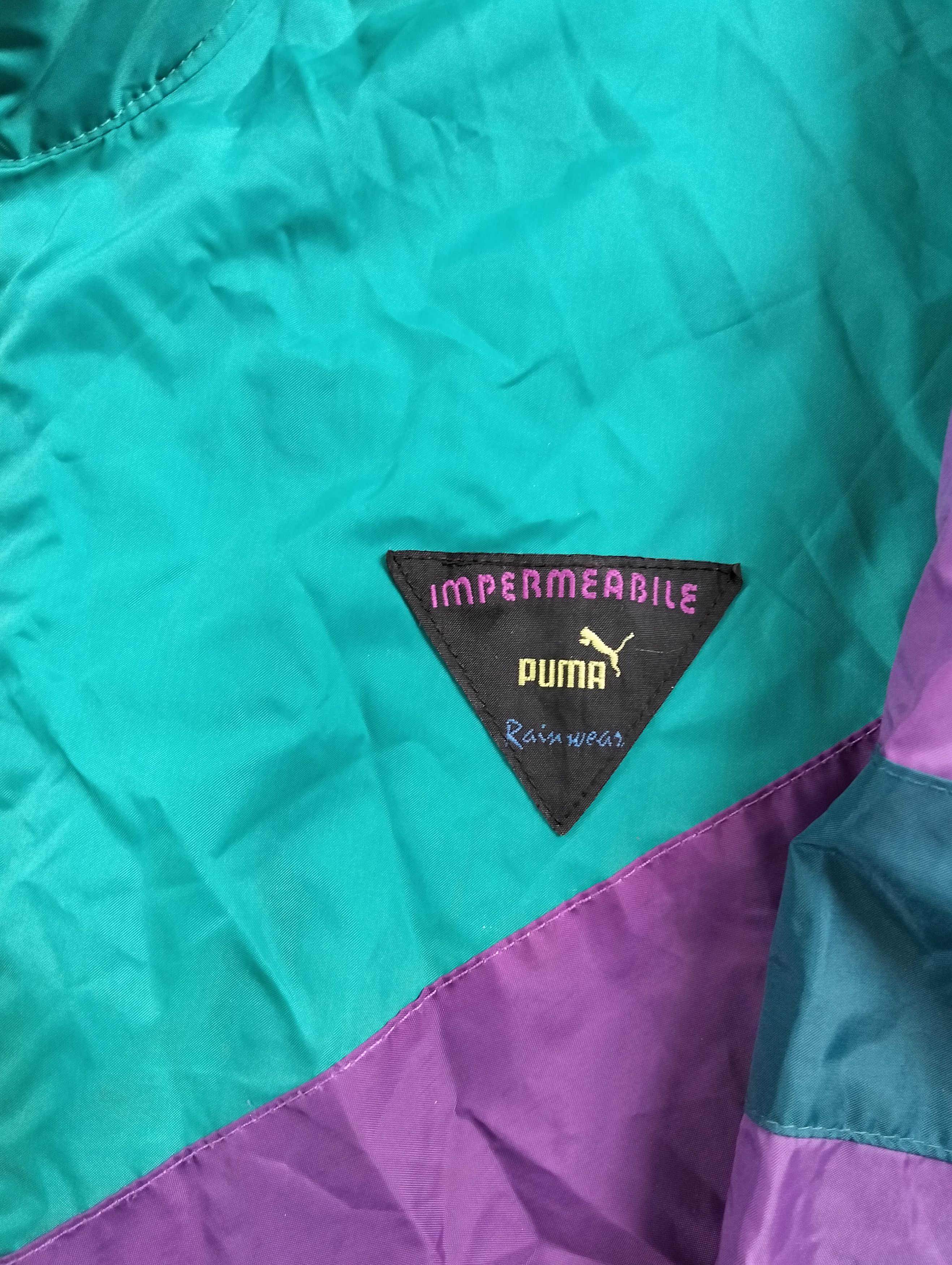 Puma Puma vintage jacket raincoat ortalion Size US XXL / EU 58 / 5 - 5 Thumbnail