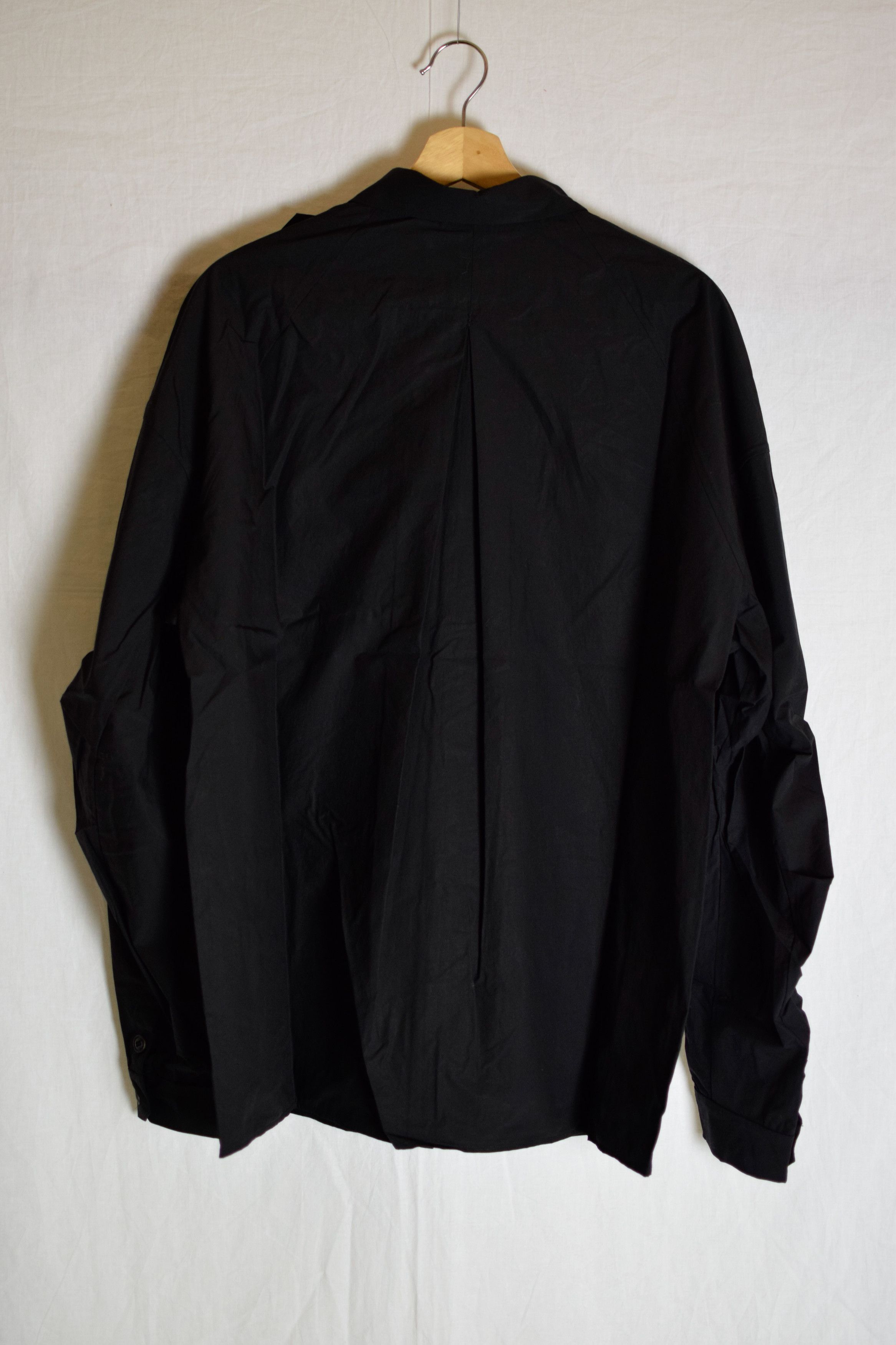 Devoa Devoa SS25 Military Black Shirt - SHC-DSLEH Size US L / EU 52-54 / 3 - 3 Thumbnail
