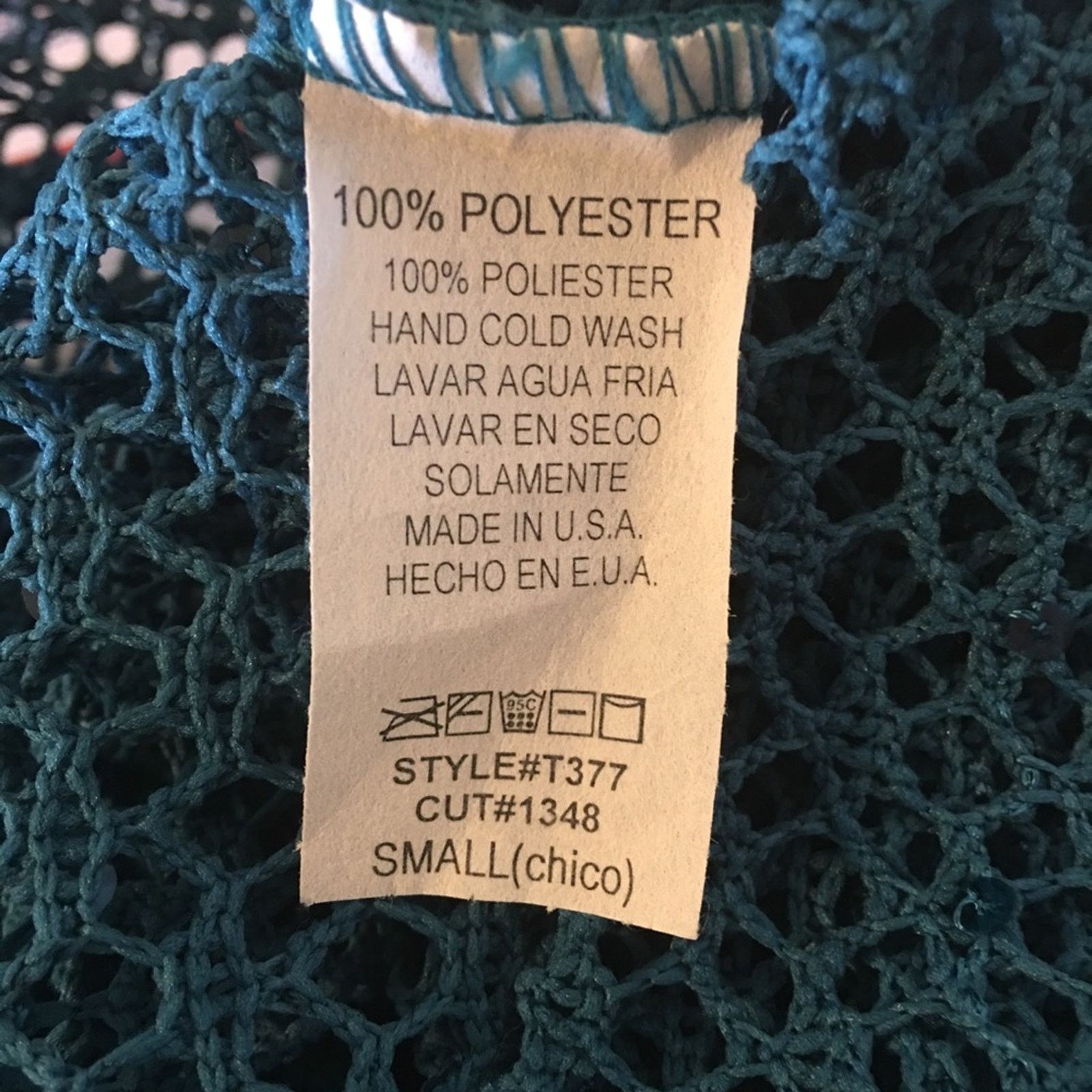 Other Cefian Bolero Shrug Lightweight Knit Sequin NWT Size S / US 4 / IT 40 - 7 Thumbnail